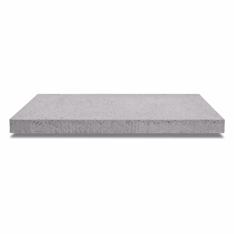 ArtiStone Betonbiels Recht Grijs 100x20x12