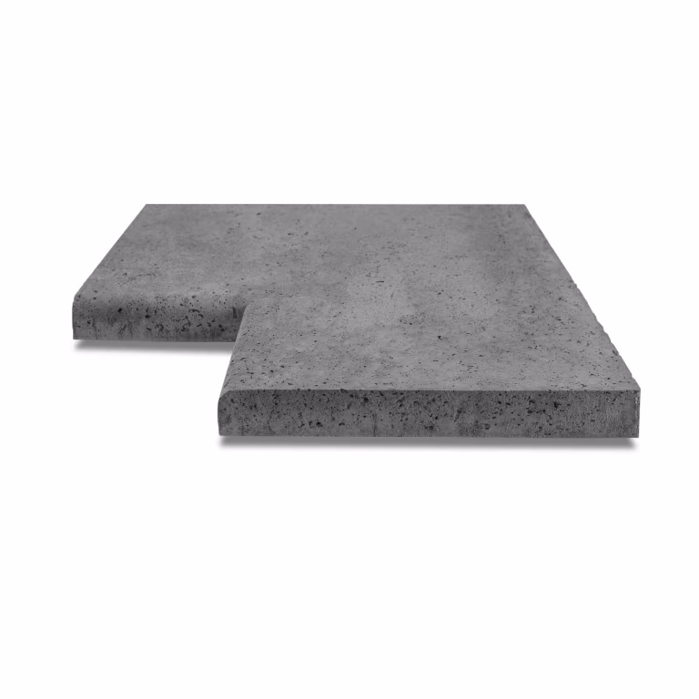 ArtiStone Zwembadrand Hoekstuk 100x40x5 Antraciet