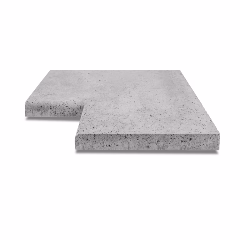 ArtiStone Zwembadrand Hoekstuk 100x40x5 Grijs