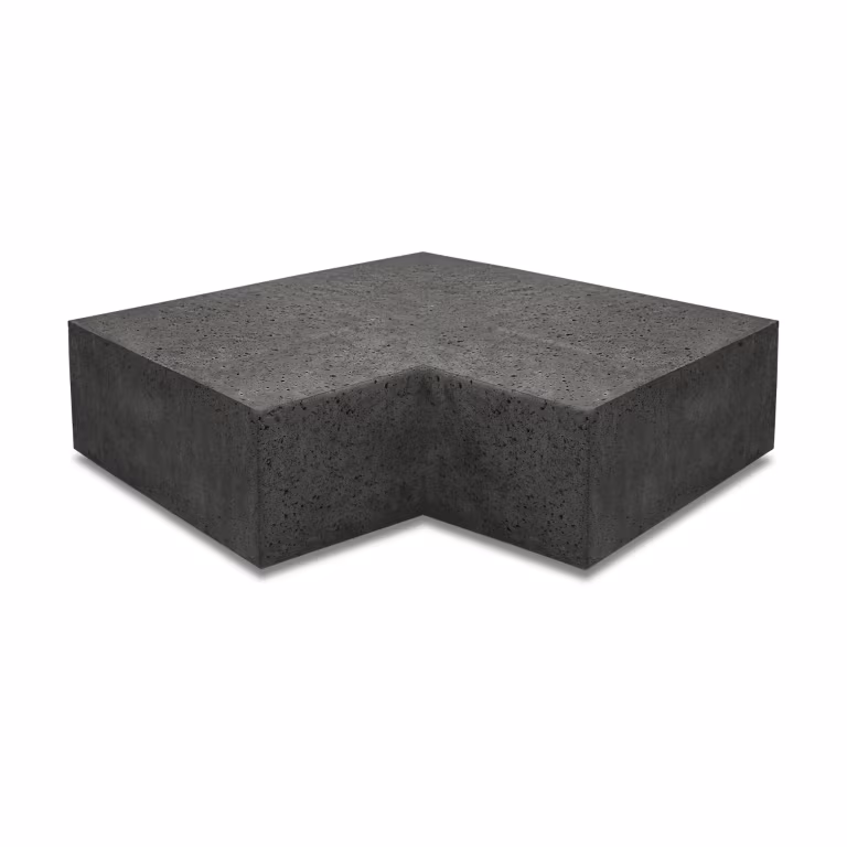 ArtiStone trap hoek Carbon 40x20