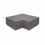 ArtiStone trap hoek blok Antraciet 37x15