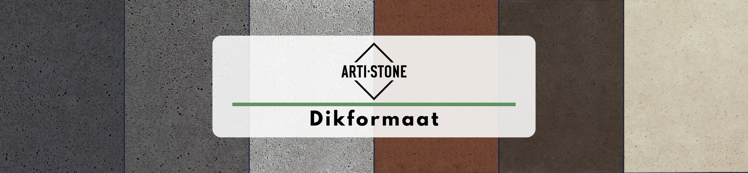 Artistone Dikformaat