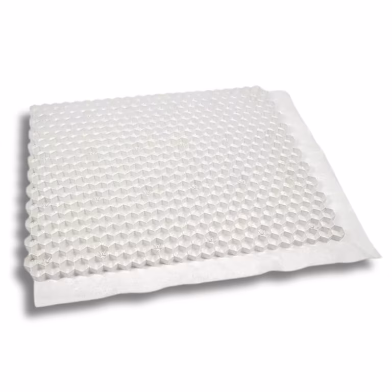 Grindmat 120x100x3 cm Wit