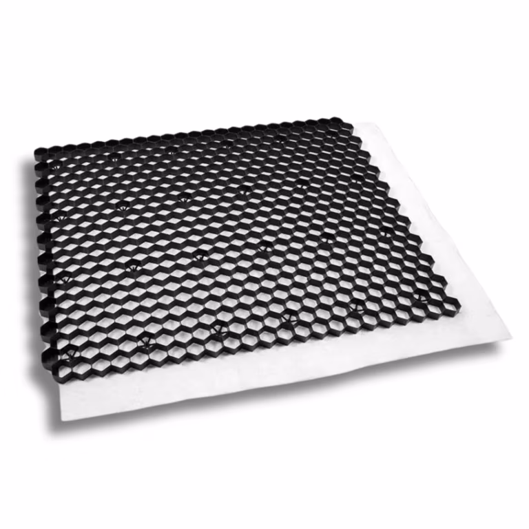 Grindmat 120x100x3 cm Zwart