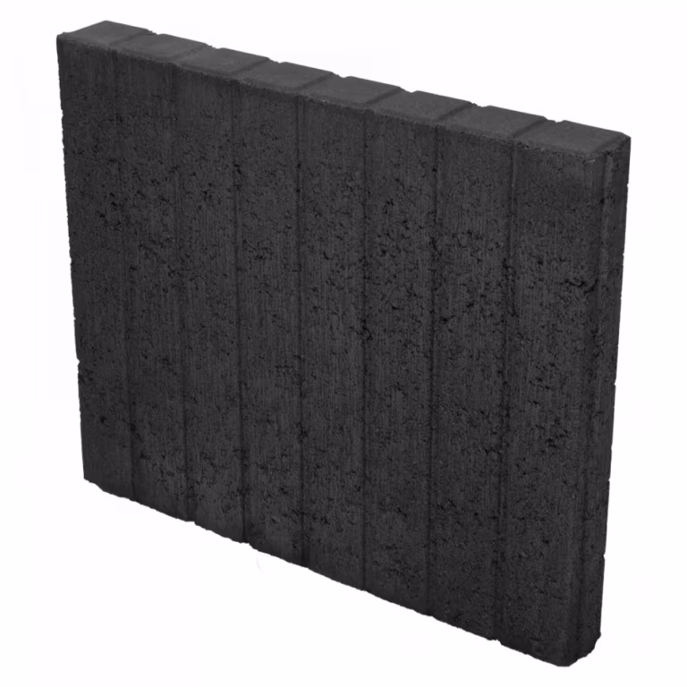 Mini Quadroband palissade 6x40x50 Zwart