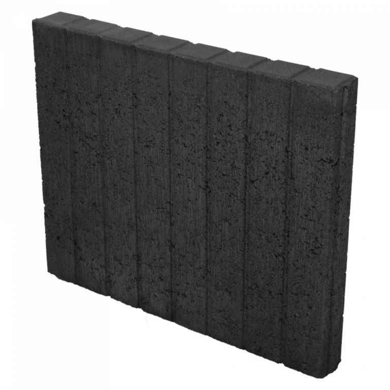 Mini Quadroband palissade 6x40x50 Zwart