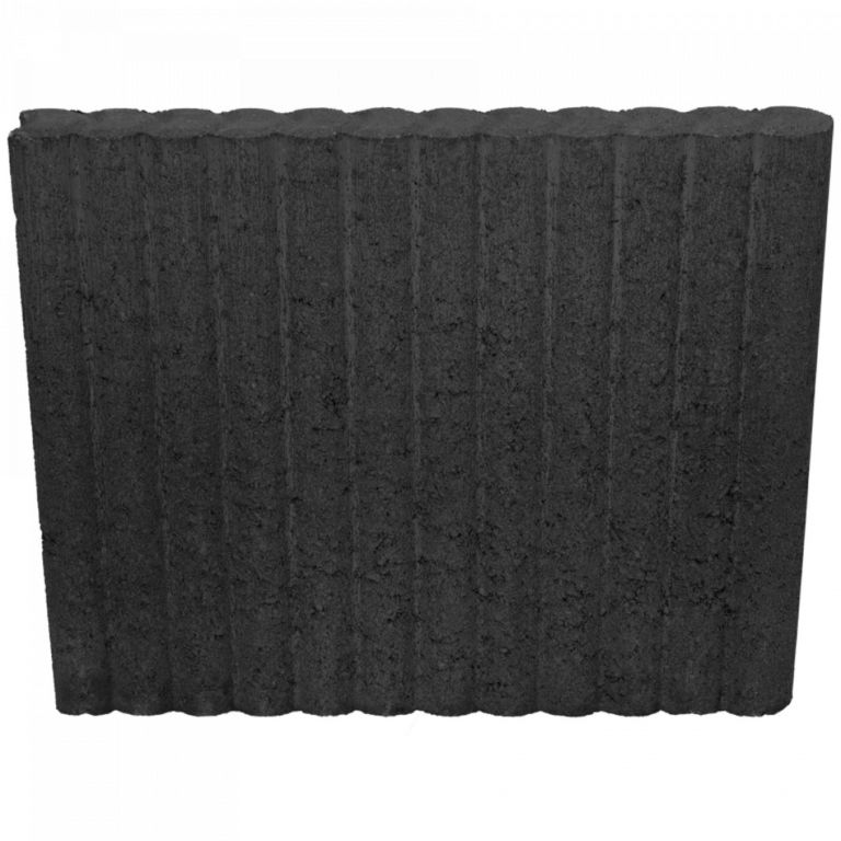 Mini Rondoband palissade 6x40x50 Zwart (2)