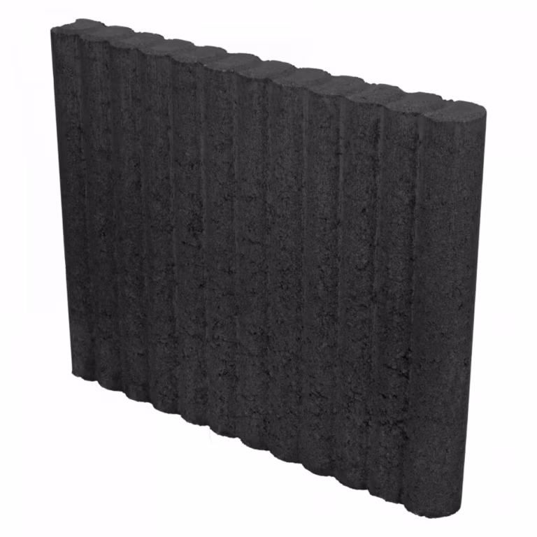 Mini Rondoband palissade 6x40x50 Zwart