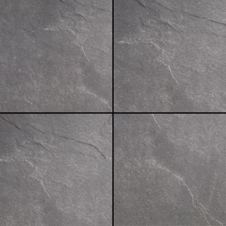 Solido Ceramica Slate Diamond Black 60x60x3 keramiek