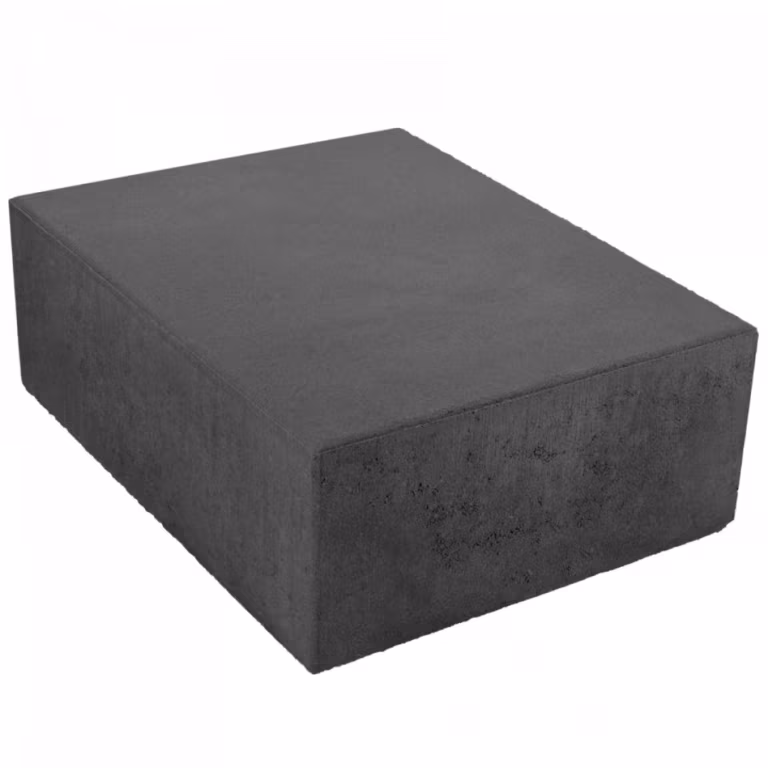 Traptrede massief 50x40x18 Antraciet