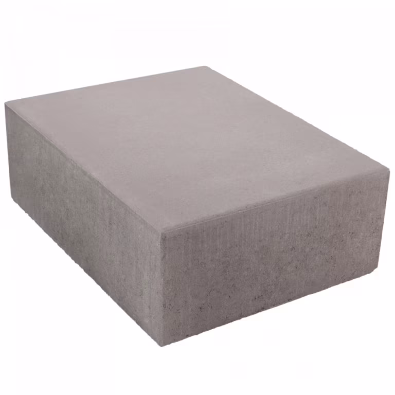 Traptrede massief 50x40x18 Grijs