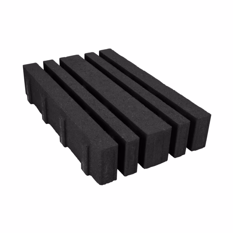 Grastegel linair 40x60x12 cm Antraciet