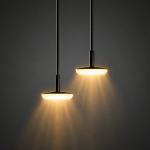 In lite Sway Pendant Duo Black 100-230V