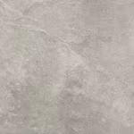 Close-up grijze Kera Full Body Bari tegel 60x60x3 met lichte aders