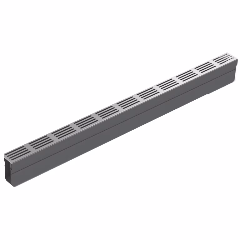 ACO Slimline Goot en Rooster 100 cm Aluminium