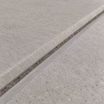 Betontegel 40x40x5 grijs groot facet