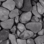 Black slate tumbled 30-80 mm MOB