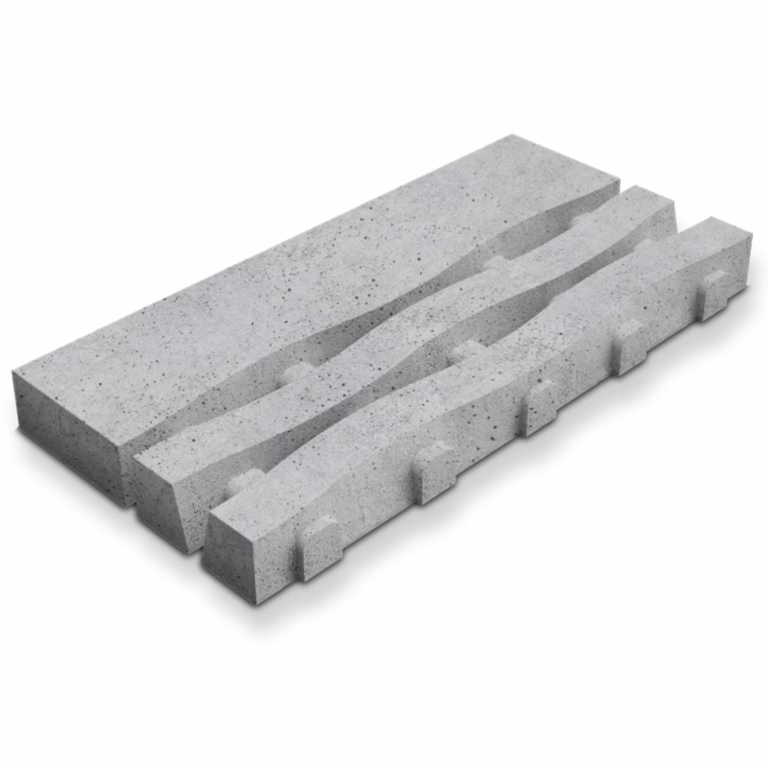 Deer BE2 Beach Border Length Urban Grey