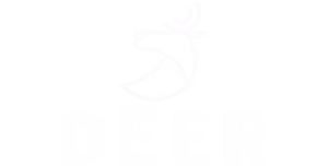 Deer Concrete logo wit
