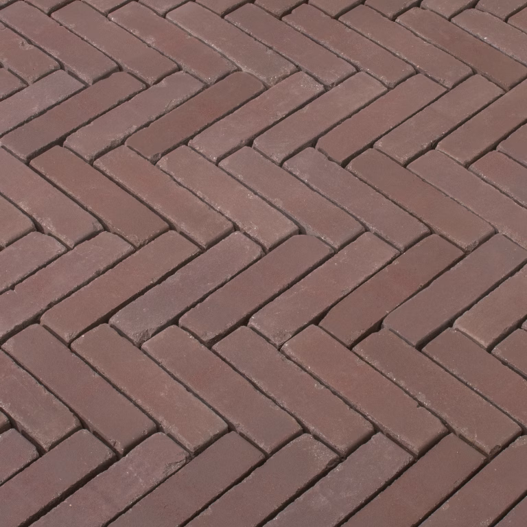 Pure Eenvoud Klassiek Rood-Bruin getrommeld WF60