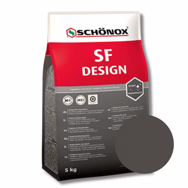 Schönox Voeg SF Design 5 KG - Donkergrijs