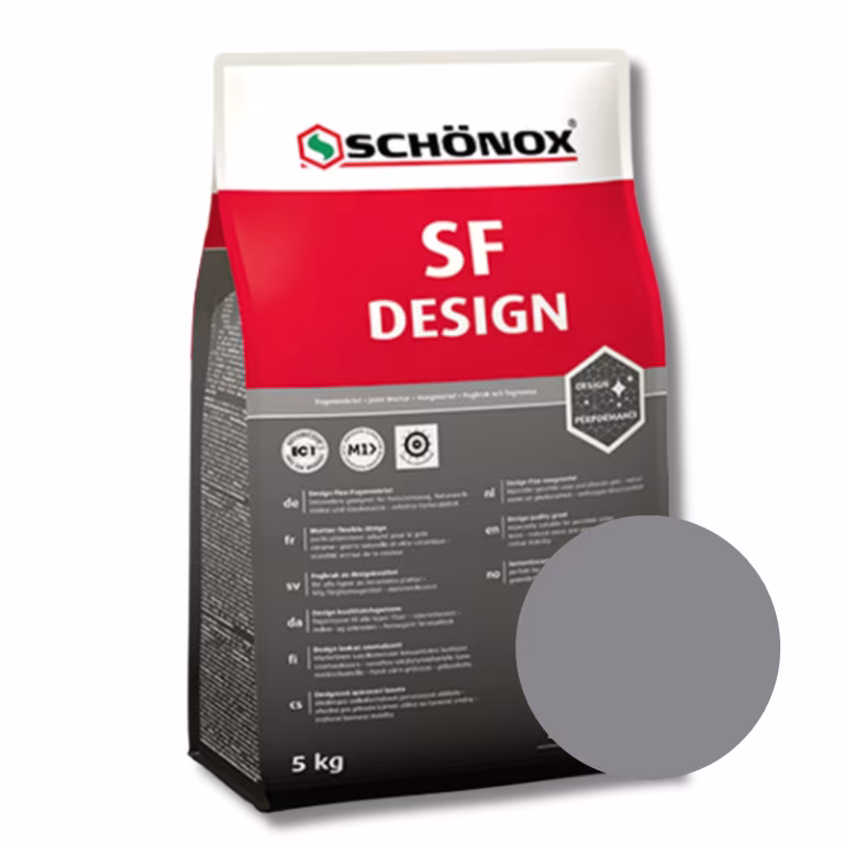 Schönox Voeg SF Design 5 KG - Platinagrijs