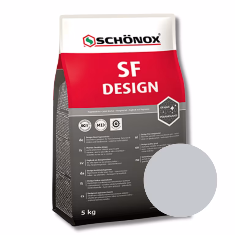 Schönox Voeg SF Design 5 KG - Zilvergrijs