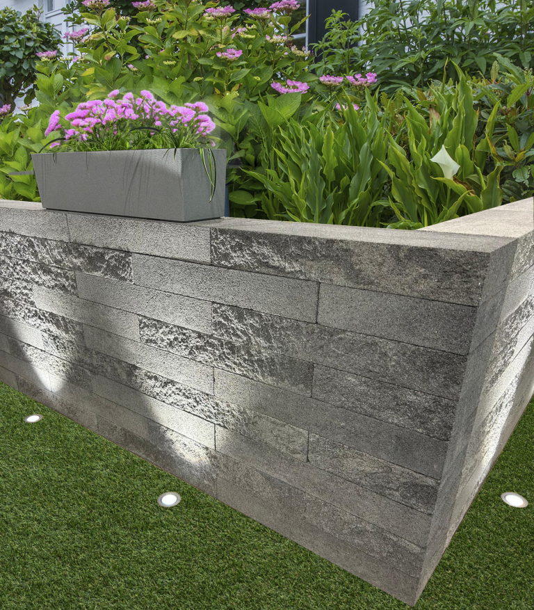 Wallblock Split 12x15x60 Grijs