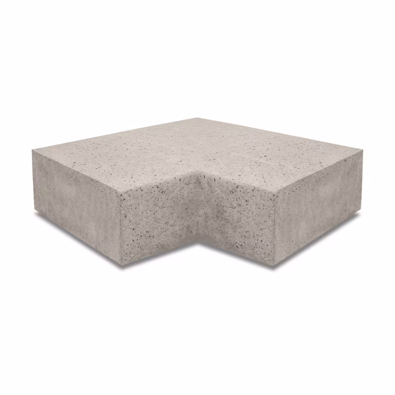 ArtiStone trap binnenhoek 40x20 Greige