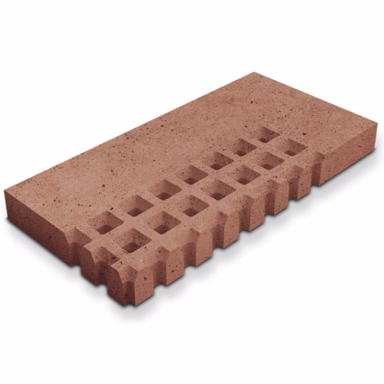 Deer B5 Brutal Border Corner L Terracotta