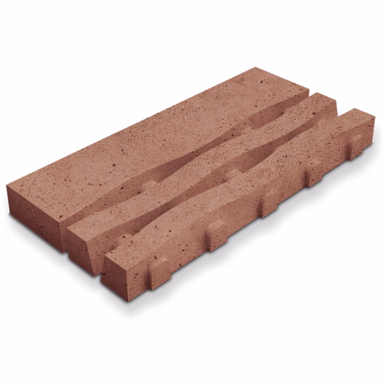 Deer BE2 Beach Border Length Terracotta
