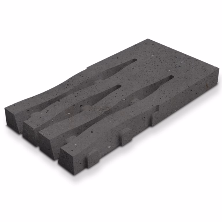 Deer BE3 Beach Border Width Anthracite