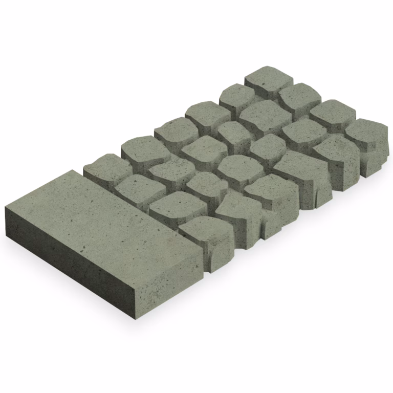 Deer C3 Cobbles Border Width Green