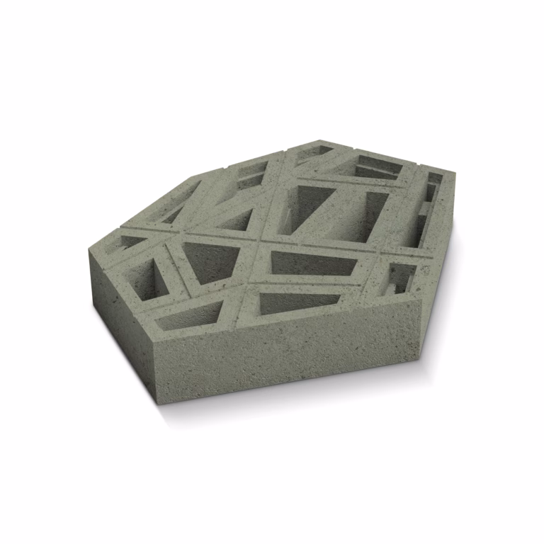 Deer CH-S Crosshatch Small Green