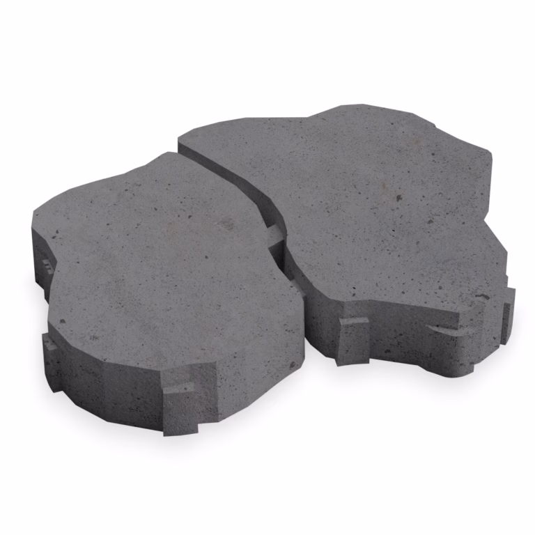 Deer CO-L Full Tile Cobbles Large Anthracite