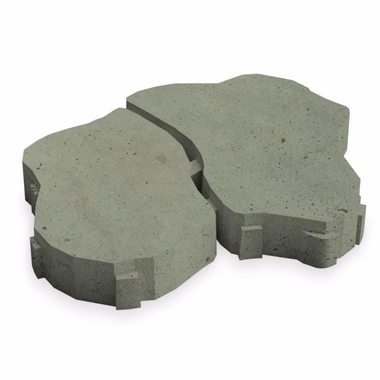 Deer CO-L Full Tile Cobbles Large Green