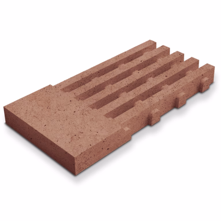 Deer S3 Straight Border Width Terracotta