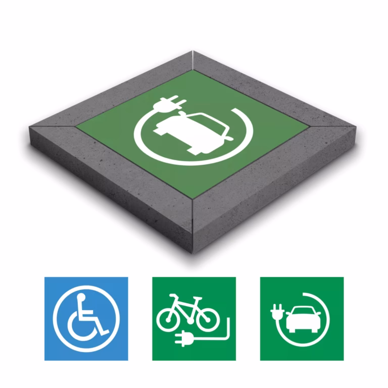 Deer Sign Frame - Electric Car Antrhacite (2)