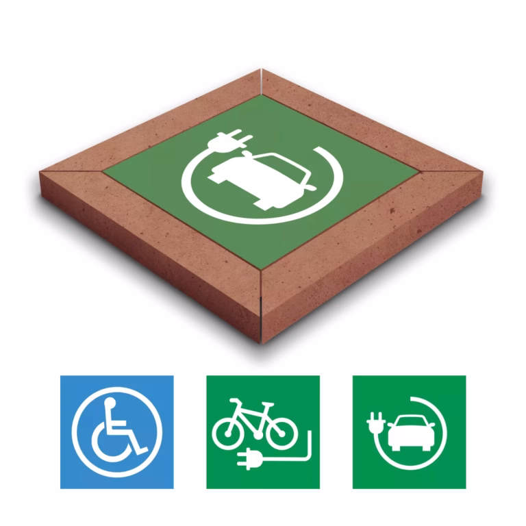 Deer Sign Frame - Electric Car Terracotta (2)