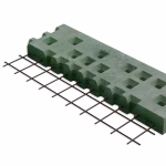 Deer Conrete Grid Staight Green