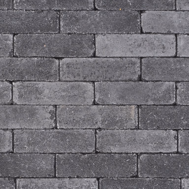 Stonique trommel dikformaat 6 cm Antraciet