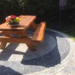 Stonique trommel dikformaat 6 cm Antraciet terras