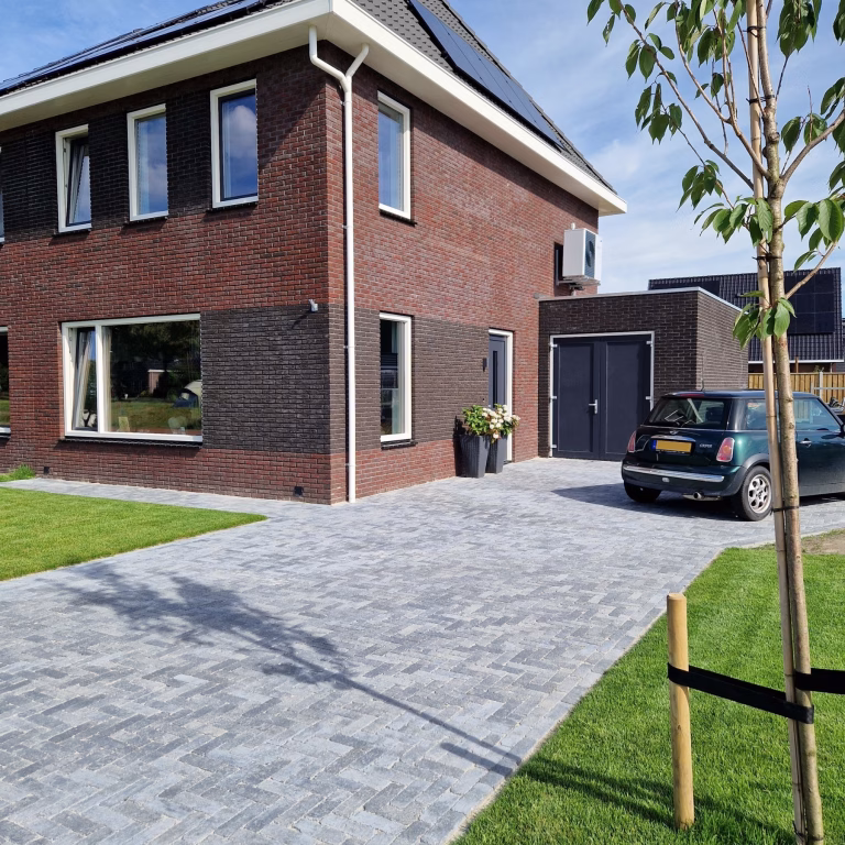 Stonique trommel dikformaat 6 cm Grijs_Zwart kijlstra