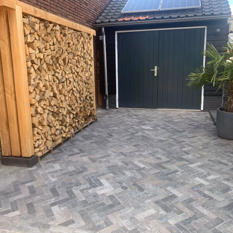 Stonique trommel dikformaat 8 cm Oud Drachten kijlstra