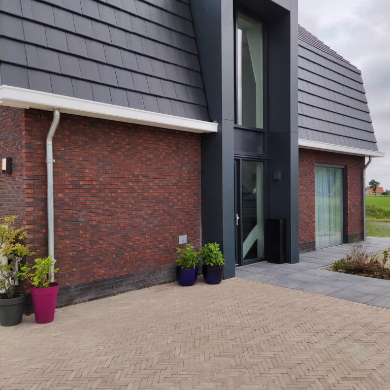 Stonique trommel waalformaat 7 cm Oud Kampen betonstenen