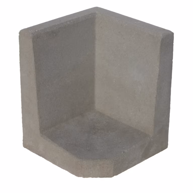 (H) Hoek L-Element 50x40x40x8 cm Grijs