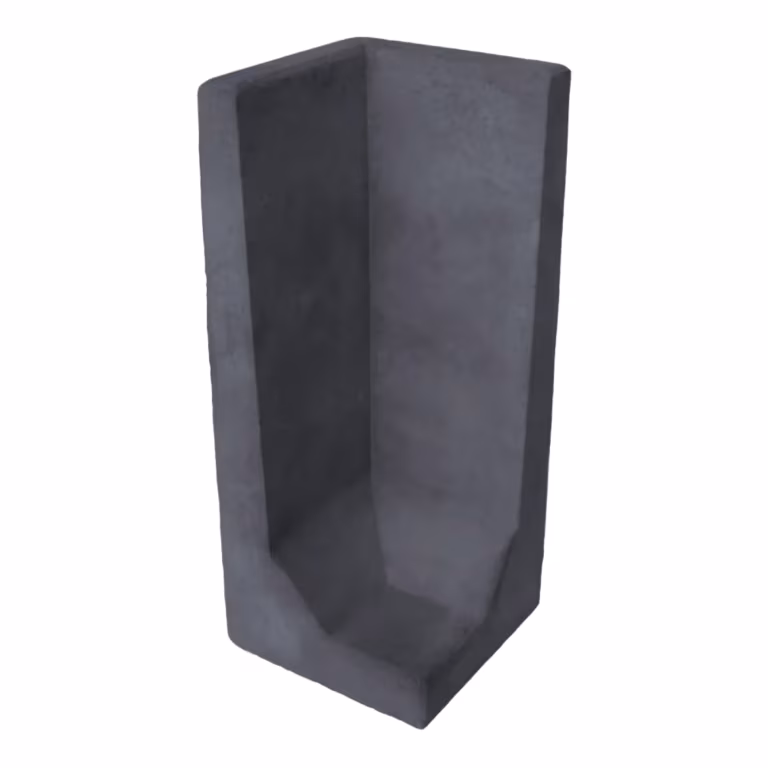 L-Hoekelement 100x40x40 cm Antraciet