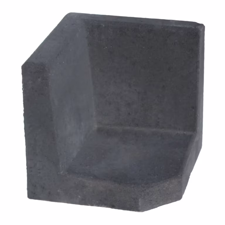 L-Hoekelement 40x40x40 cm Antraciet