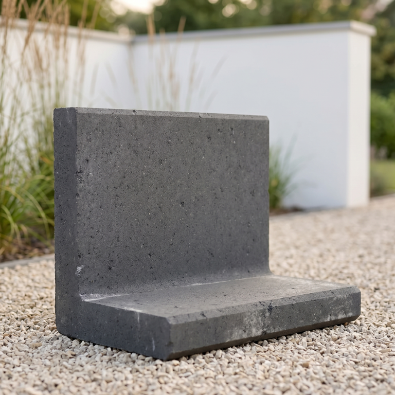 Dirksen L-element 50x50x100 Zwart