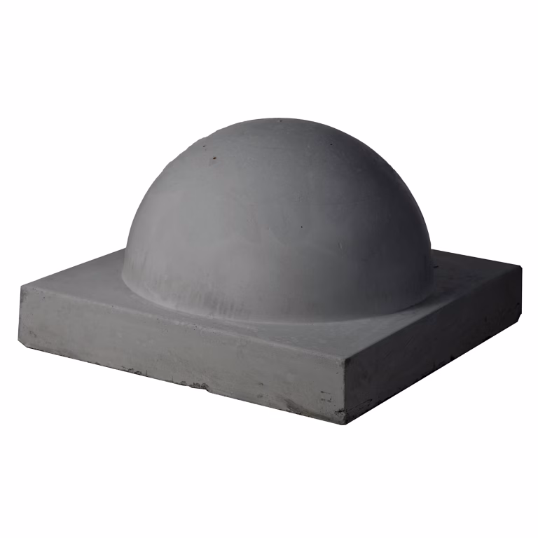 Dirksen Parkeerbol op voet groot 60x60x10 Zwart